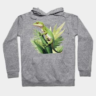 Green Anole Hoodie